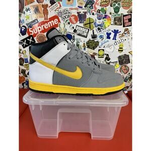 Size 9 - Nike Dunk Premium High Gray 100% Authentic Rep Box